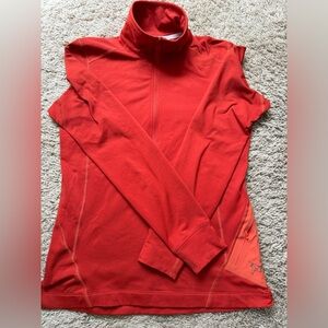 ARCTERYX WOMENS SMALL BASE LAYER BRICK RED